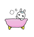 ジト目でやる気のなさそうなうさぎ（個別スタンプ：12）