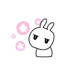 ジト目でやる気のなさそうなうさぎ（個別スタンプ：26）