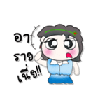 >> My name is Mari..^_^！！！^_^！！！（個別スタンプ：29）