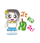 Hi！ My name is Meme..^_^...（個別スタンプ：1）