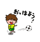 サッカーLOVE☆黄色い情熱！（個別スタンプ：2）