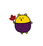 サツマイモくま あき（個別スタンプ：2）