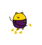 サツマイモくま あき（個別スタンプ：4）