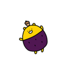 サツマイモくま あき（個別スタンプ：5）