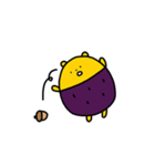 サツマイモくま あき（個別スタンプ：6）
