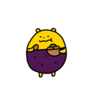 サツマイモくま あき（個別スタンプ：14）