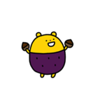 サツマイモくま あき（個別スタンプ：15）
