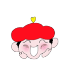 赤ぼうし★たぁくんのこころ（個別スタンプ：24）