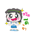 Hi！ My name is Mari..^_^...（個別スタンプ：40）