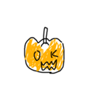 ハロウィン オバケ（個別スタンプ：1）
