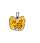 ハロウィン オバケ（個別スタンプ：2）