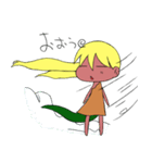 ついんてしっぽ少女（個別スタンプ：15）