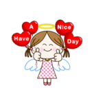 Cute Angel NICOLE : LOVE Everyday（個別スタンプ：2）