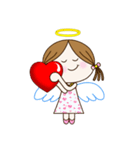 Cute Angel NICOLE : LOVE Everyday（個別スタンプ：16）