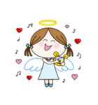 Cute Angel NICOLE : LOVE Everyday（個別スタンプ：21）