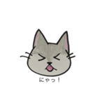 手書きにゃんこーもーちゃん（個別スタンプ：6）