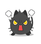 不思議な黒猫スキャット（個別スタンプ：3）