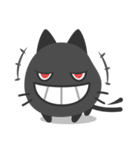 不思議な黒猫スキャット（個別スタンプ：5）