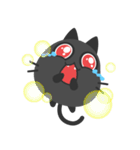 不思議な黒猫スキャット（個別スタンプ：10）