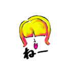 hairstyle（個別スタンプ：14）