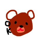 クマです！（個別スタンプ：1）