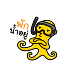 YellowOctopus fun diving（個別スタンプ：3）
