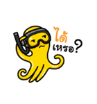 YellowOctopus fun diving（個別スタンプ：14）