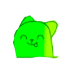 Doodle dog face（個別スタンプ：7）