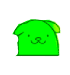 Doodle dog face（個別スタンプ：15）