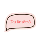 Simple Swedish 3 (スウェーデン語)（個別スタンプ：15）