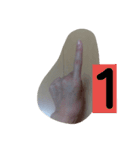 手(女性)（個別スタンプ：1）