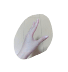 手(女性)（個別スタンプ：10）