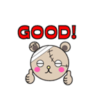 WALKING DEAD BEAR（個別スタンプ：5）