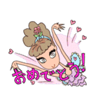 お洒落女子友 ハート大好き（個別スタンプ：2）