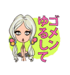 お洒落女子友 ハート大好き（個別スタンプ：9）