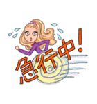 お洒落女子友 ハート大好き（個別スタンプ：19）