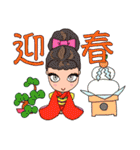お洒落女子友 ハート大好き（個別スタンプ：39）