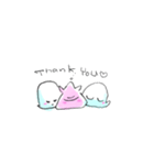 ヒダリーと仲間たち（個別スタンプ：1）