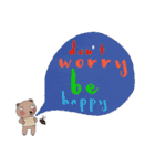 Happy Bear, Happy New year.（個別スタンプ：2）