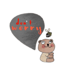 Happy Bear, Happy New year.（個別スタンプ：15）