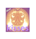 KISSES stamp of lihua（個別スタンプ：22）