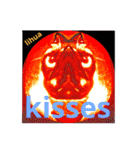 KISSES stamp of lihua（個別スタンプ：23）