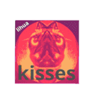 KISSES stamp of lihua（個別スタンプ：24）