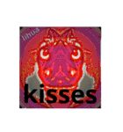 KISSES stamp of lihua（個別スタンプ：25）