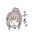 だるい系女子の日常（個別スタンプ：4）
