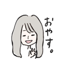 だるい系女子の日常（個別スタンプ：5）