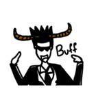 Mr.Black Sunglasses（個別スタンプ：8）