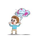 This is my.（個別スタンプ：3）