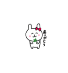 うさこのすたんぷ（個別スタンプ：3）