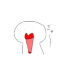 赤リップちゃん（個別スタンプ：1）